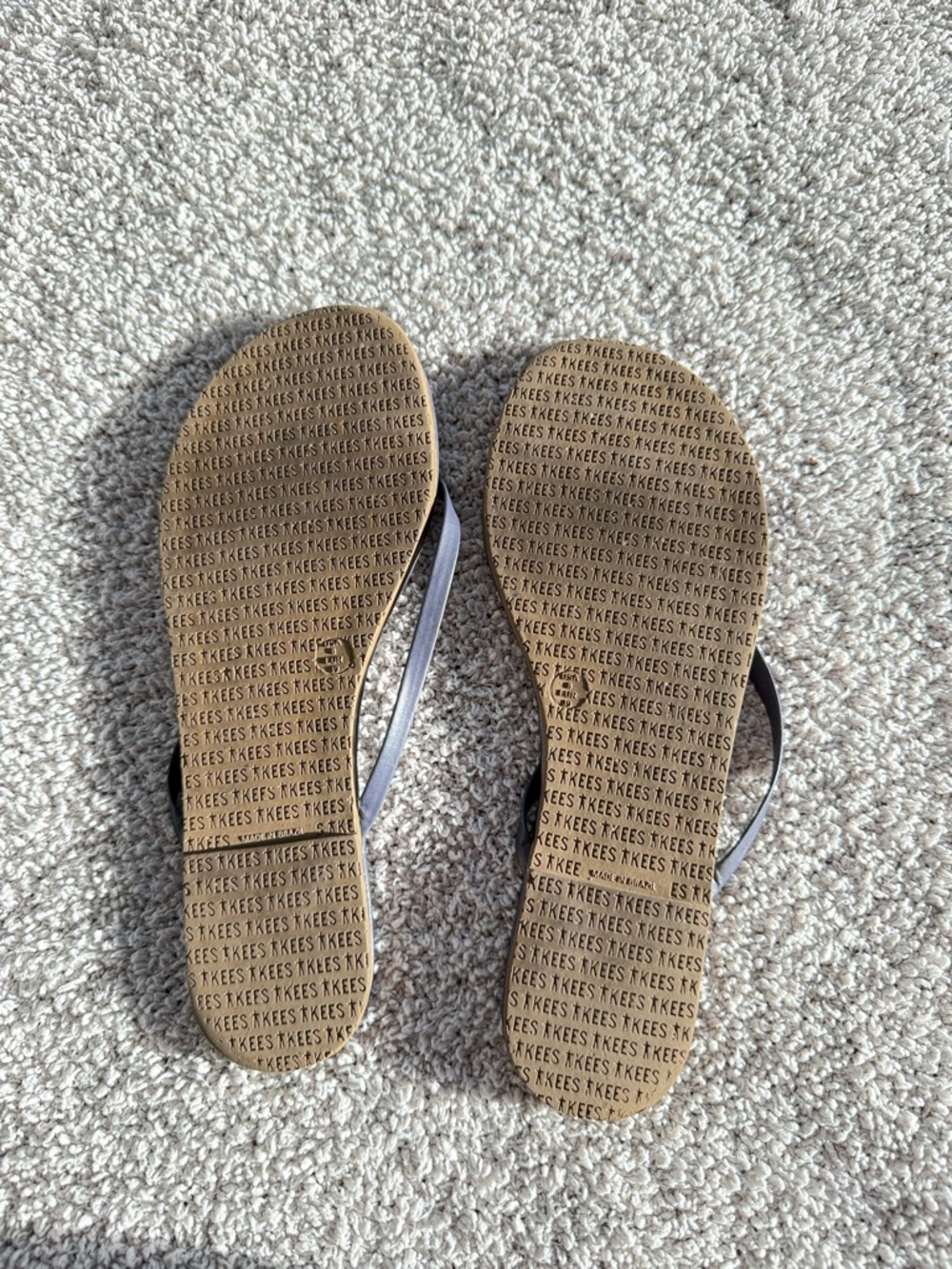 TKEES Black Minimalist Strappy Sandals - Picture 2 of 2